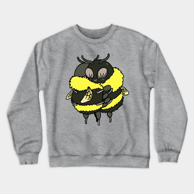 Bee hugs Crewneck Sweatshirt by huebucket